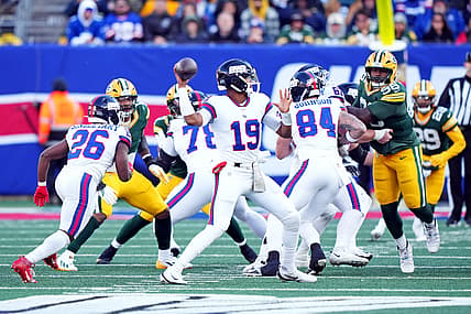 NFL: Green Bay Packers at New York Giants