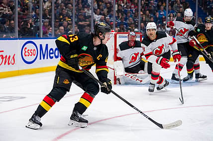 NHL: New Jersey Devils at Vancouver Canucks