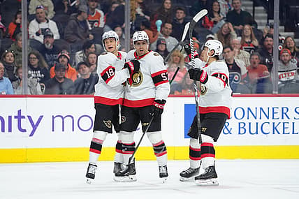 NHL: Ottawa Senators at Philadelphia Flyers
