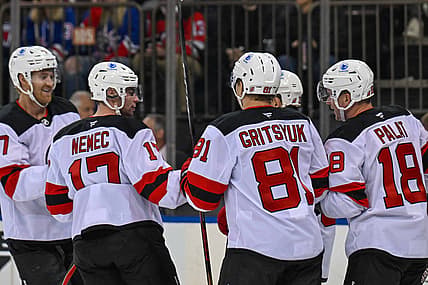 NHL: Preseason-New Jersey Devils at New York Rangers