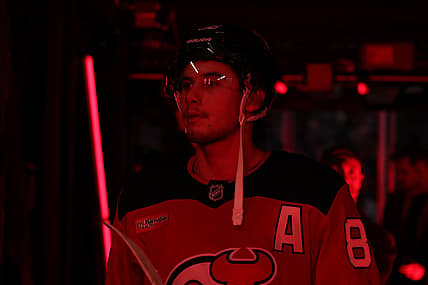 NHL: San Jose Sharks at New Jersey Devils