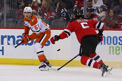 NHL: Anaheim Ducks at New Jersey Devils
