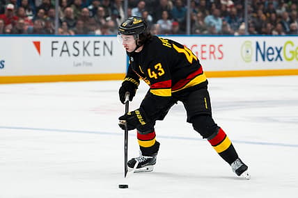 NHL: Detroit Red Wings at Vancouver Canucks