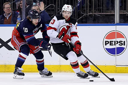 NHL: New Jersey Devils at New York Rangers