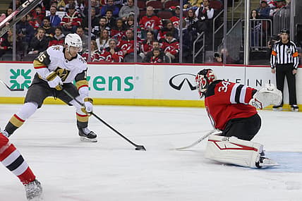 NHL: Vegas Golden Knights at New Jersey Devils