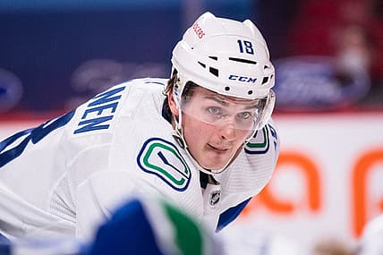 NHL trade, Jake Virtanen, Vega Golden Knights