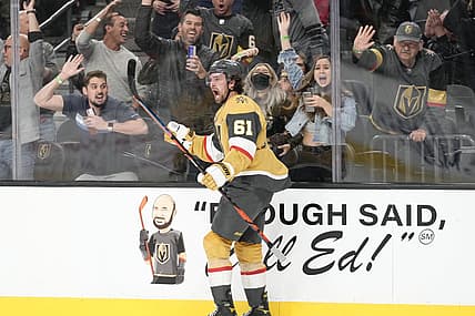 Mark Stone Vegas Golden Knights (Photo- Vegas Golden Knights via Twitter)