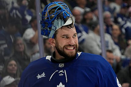 NHL: Calgary Flames at Toronto Maple Leafs