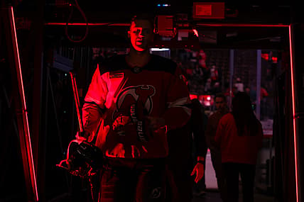 NHL: San Jose Sharks at New Jersey Devils