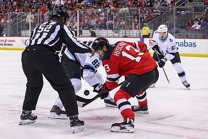 NHL: Utah at New Jersey Devils