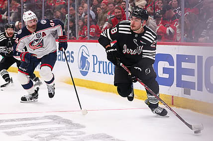 NHL: Columbus Blue Jackets at New Jersey Devils