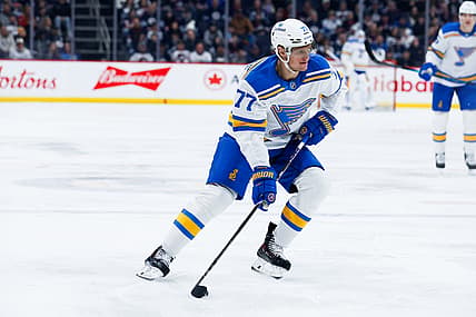 NHL: St. Louis Blues at Winnipeg Jets