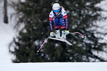 Olympics: Alpine Skiing-Womens Downhill Training