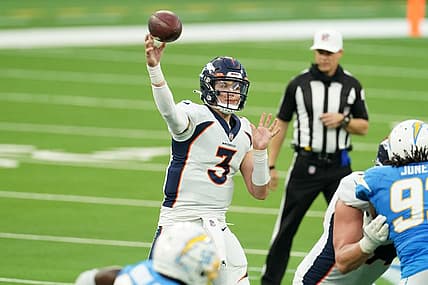 LOOK: Lug nut smashes into Denver Broncos QB Drew Lock's windshield
