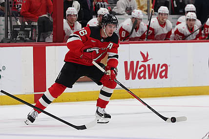 NHL: Detroit Red Wings at New Jersey Devils