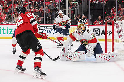 NHL: Florida Panthers at New Jersey Devils