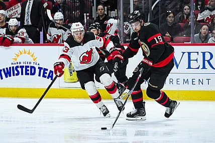 NHL: New Jersey Devils at Ottawa Senators