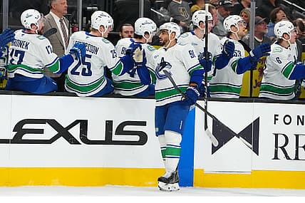 NHL: Vancouver Canucks at Vegas Golden Knights