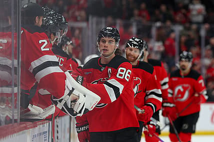 NHL: Washington Capitals at New Jersey Devils