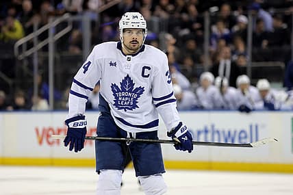 NHL: Toronto Maple Leafs at New York Rangers