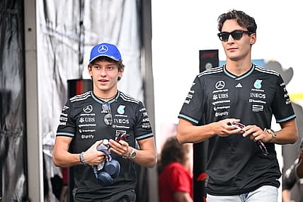 kimi antonelli george russell mercedes formula 1