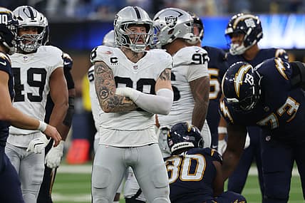 Las Vegas Raiders defensive end Maxx Crosby