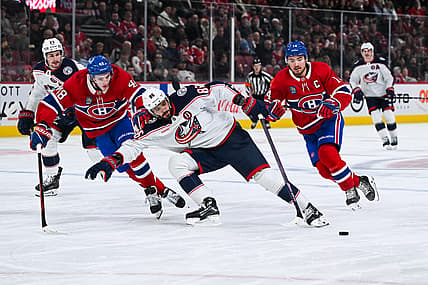 NHL: Columbus Blue Jackets at Montreal Canadiens, kirill marchenko