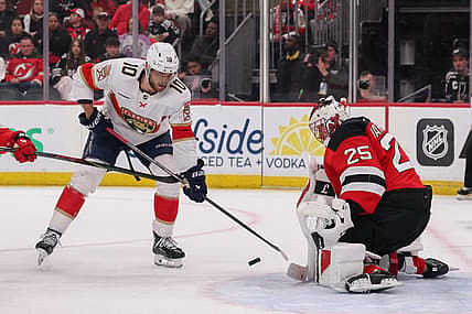 NHL: Florida Panthers at New Jersey Devils