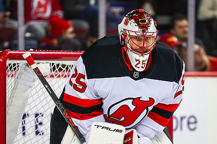NHL: New Jersey Devils at Calgary Flames