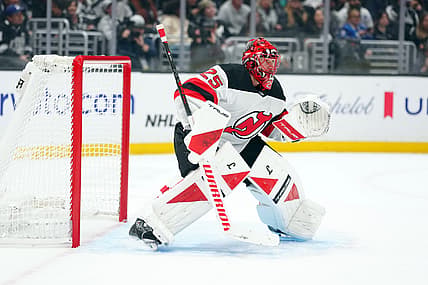 NHL: New Jersey Devils at Los Angeles Kings