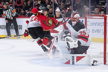 NHL: New Jersey Devils at Ottawa Senators
