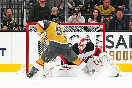 NHL: New Jersey Devils at Vegas Golden Knights
