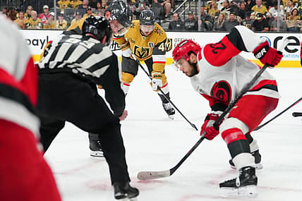 NHL: Stanley Cup Final-Carolina Hurricanes at Vegas Golden Knights