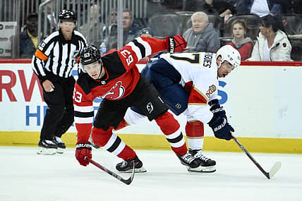 NHL: Florida Panthers at New Jersey Devils