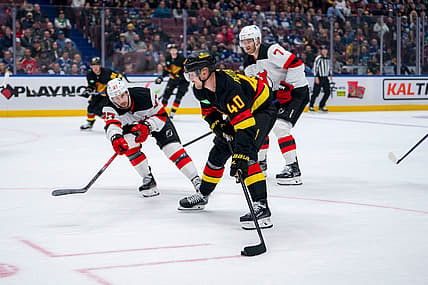 NHL: New Jersey Devils at Vancouver Canucks