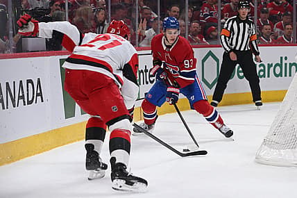 NHL: Stanley Cup Playoffs-Carolina Hurricanes at Montreal Canadiens
