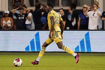 Jul 12, 2023; Kansas City, Kansas, USA; Real Salt Lake midfielder Anderson Julio (29) passes the ball during the second half at Children's Mercy Park. Mandatory Credit: Denny Medley-USA TODAY Sports