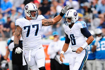 Taylor Lewan Marcus Mariota Titans