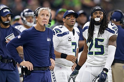 NFL OTAs Richard Sherman Seattle Seahawks Pete Carroll Russell Wilson Seahawks