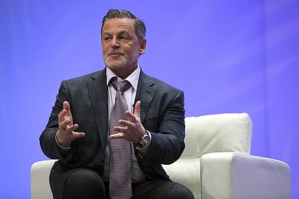 Cleveland Cavaliers owner Dan Gilbert speaks at business convention