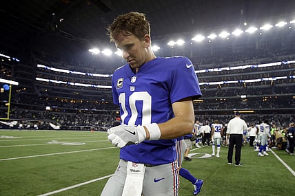 New York Giants quarterback Eli Manning in NFL Week 1