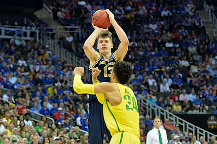 Michigan forward Moritz Wagner Big Ten basketball