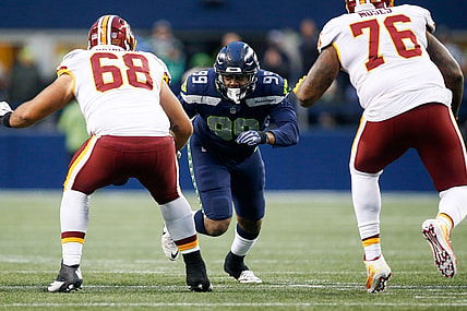 Seahawks defensive lineman Quinton Jefferson
