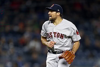 Boston Red Sox pitcher Nathan Eovaldi