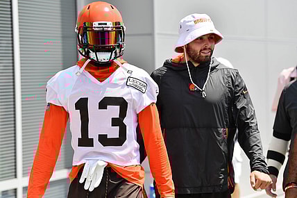 Baker Mayfield Odell Beckham Jr.