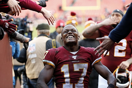 Washington Football Team WR Terry McLaurin after game against Lions