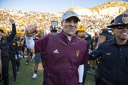 Arizona State Sun Devils coach Herm Edwards