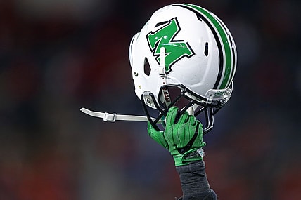 Marshall football helmet