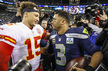 Kansas City Chiefs Patrick Mahomes Seattle Seahawks Russell Wilson