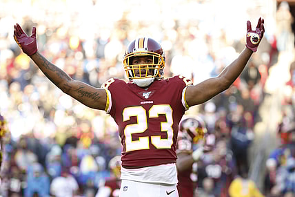 NFL cornerback Quinton Dunbar